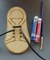 Zapatilla 16cm con cordón con 1 témpera y 1 pincel