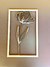 Flor cuadro 37cm x 27cm 3mm de espesor con cinta doble faz - Carpediemcreaciones
