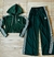 CONJUNTO PALAZZO ADIDAS Y CAMPERA CORTA - comprar online