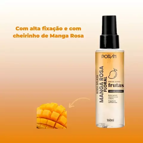 Body Splash Poran Manga Rosa Floral 160Ml Grande - comprar online