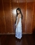 Vestido Longo com Babados na internet