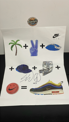 Imagem do 2018 - Nike Air Max 1/97 Sean Wotherspoon + Pôster Assinado