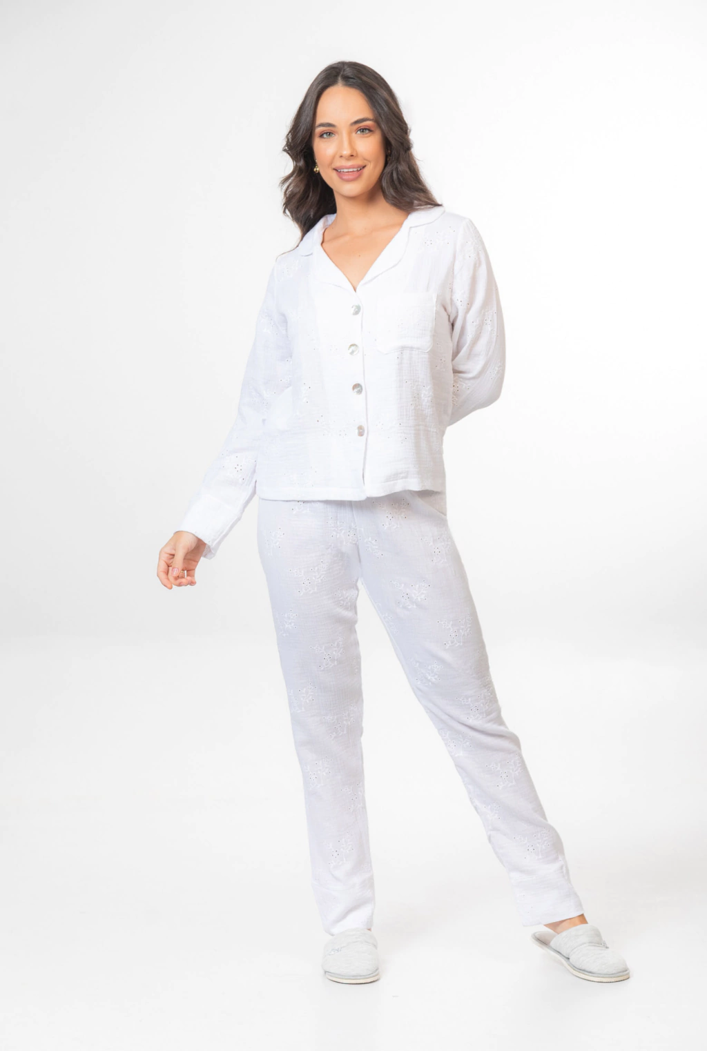 PIJAMA 100% ALGODÃO BEATRICE