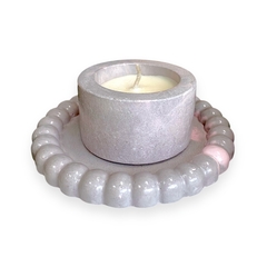 Orbe Bubble Rosa Pastel/Gris Claro - Manoá Biocosmética