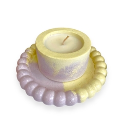 Orbe Bubble Púrpura Suave/Amarillo Claro - Manoá Biocosmética