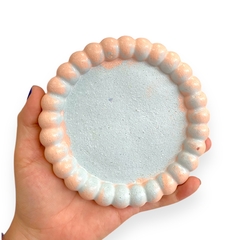 Orbe Bubble Naranja/Azul Celeste - comprar online