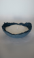 Bowl concreto com vela 26x12 cm altura (azul) - comprar online