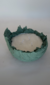 Bowl concreto com vela 26x12 cm altura (verde) - comprar online