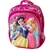 MOCHILA INFANTIL ESCOLAR PERSONAGENS 3D REFORÇADA MENINAS COR ROSA-CHICLETE DESENHO DO TECIDO PRINCESA - Fl_vendas2