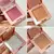 Mini Quarteto - Blush, Contorno, Iluminador, Pó e Espelho- Lua e Neve - comprar online