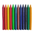 Giz de cera 12 cores - Futuro - comprar online