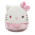Squishmallow Hello Kitty 20cm 50 Anos Veludo - Rosa