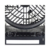 Ventilador 6" con Luz y Altavoz QFX recargable R-43 - tienda online