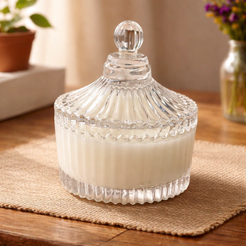 Vela Aromática Pote de Vidro Luxo 100g