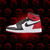 NIKE AIR JORDAN 1 RED WHITE AND BLACK