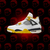 NIKE AIR JORDAN 4 WHITE & YELLOW