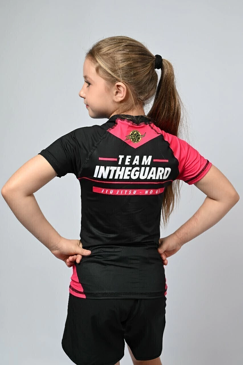 Rash Guard Infantil Feminina Team ITG Pink