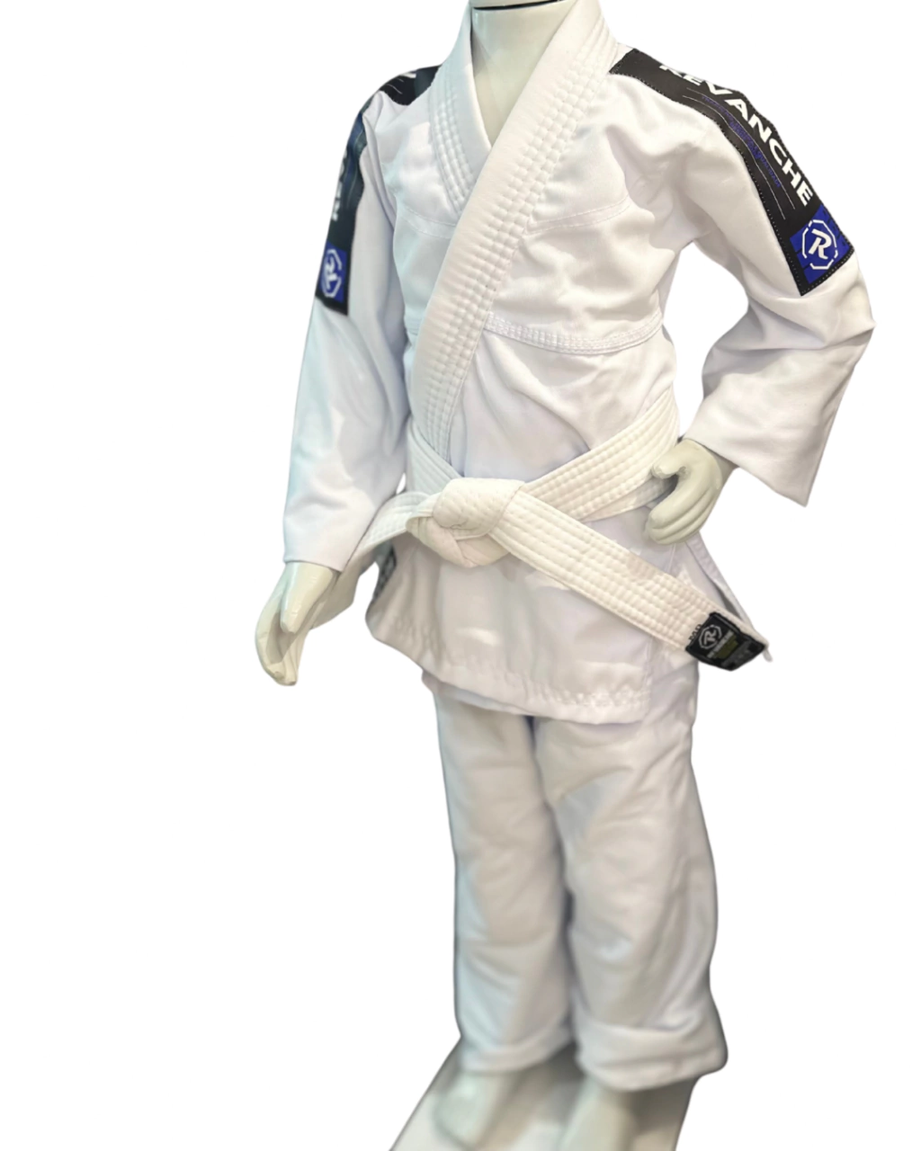 Kimono Reforçado Inf. Branco Jiu-Jítsu