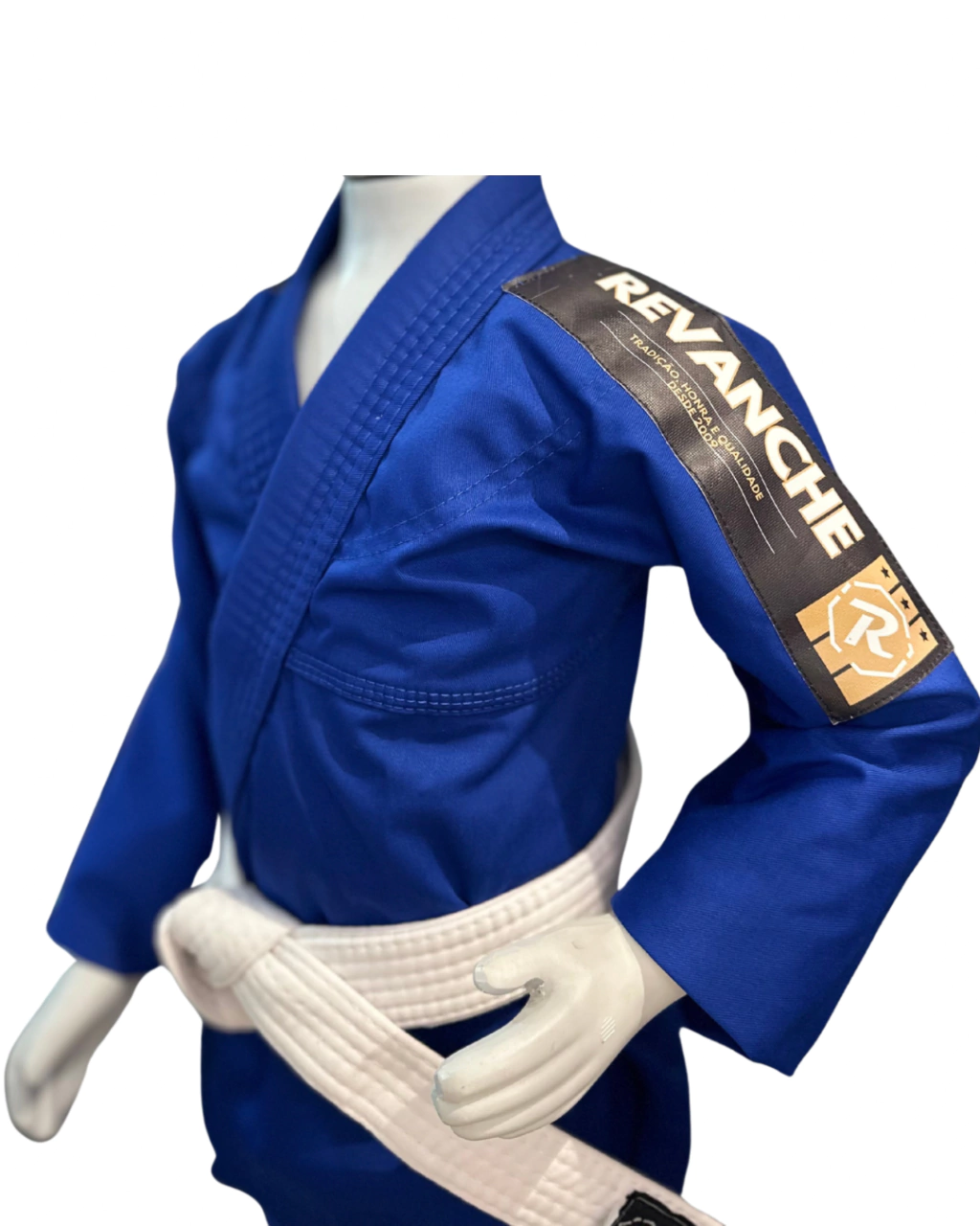 Kimono Reforçado Inf. Azul Jiu-Jítsu
