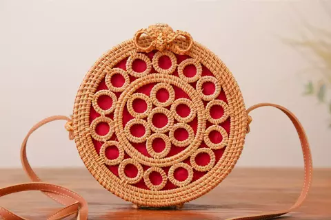 Bolsa de Rattan Maiorca