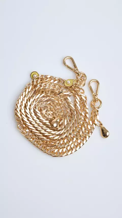 Alça de Celular Dourada com Abacate