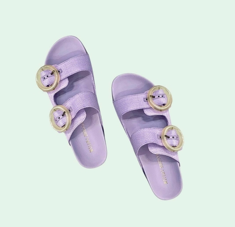 Papete de Palha Lilás Polly - comprar online