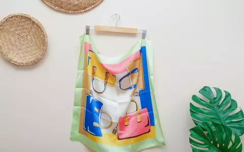 Lenço Estampado Milão