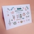 TARJETAS CON APLIQUE 3D