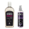 Kit de tratamiento para cabello maltratado que incluye shampoo y acondicionador sin enjuague, diseñado para crecimiento, hidratación y anti frizz.
