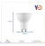 Imagen de Pack X10 Lamparas Led Dicroicas Gu10 7w Luz Fria/Calida Angulo 38°