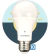 Pack X10 Lampara Led 9w Con Fotocelula y Sensor De Luz Dia Noche - YODA GROUP
