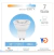 Pack X10 Lamparas Led Dicroicas Gu10 7w Luz Fria/Calida Angulo 38° - comprar online