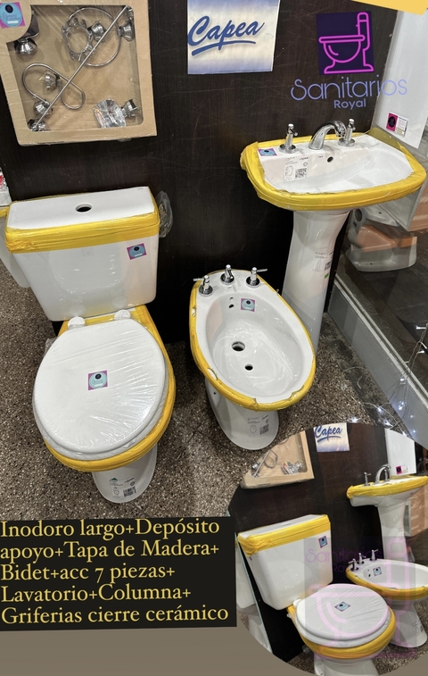 COMBO COMPLETO SIN DUCHA CAPEA I007