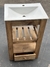 VANITORY 50cm CON CAJÓN + BACHA - comprar online