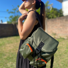 Mochila Josefina verde