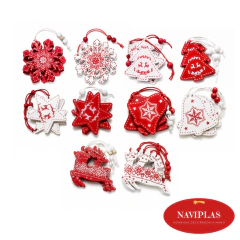 Adorno de Madera Navideños