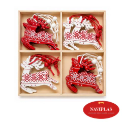 Adorno de Madera Navideños en internet