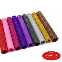 Goma eva con Glitter A4 - Pack de 5 unidades - comprar online