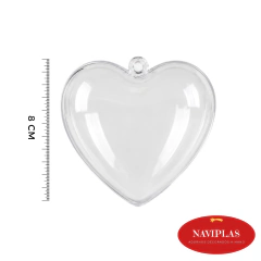 Corazón Encastrable 8cm x 72 unidades