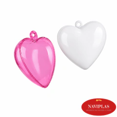 Corazones encastrables combinados - 8cm x 72u. en internet