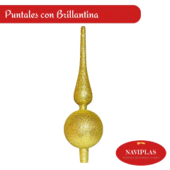 Puntal Liso con Brillantina - Naviplas