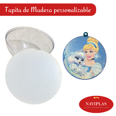 Media Esfera Encastrable 7cm con Tapa de Madera en internet
