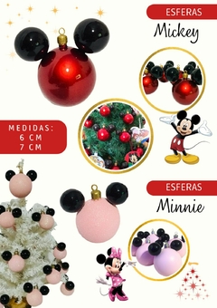 Esferas Mickey & Minnie en internet