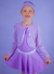 Bailarina vestindo Casaquinho Plush lilás Ballet Infantil | Petit Sous Sus