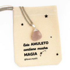 COLLAR CUARZO ROSA - comprar online