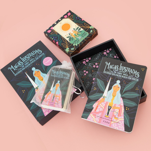 MAGAS ILUSTRADAS: LIBRO DE TAROT + MAZO ILUSTRADO