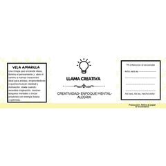 Imagen de VELON 7 DIAS - LLAMA CREATIVA-