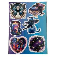PLANCHA DE STICKERS MÁGICOS - Mystic Fever
