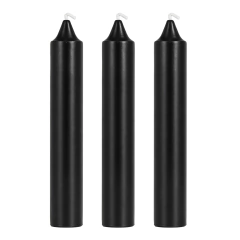 VELAS ALQUIMIZADAS NEGRAS PACK x3 + GUÍA