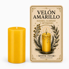 Velón Amarillo 3 Días – Éxito, Abundancia y Claridad Mental
